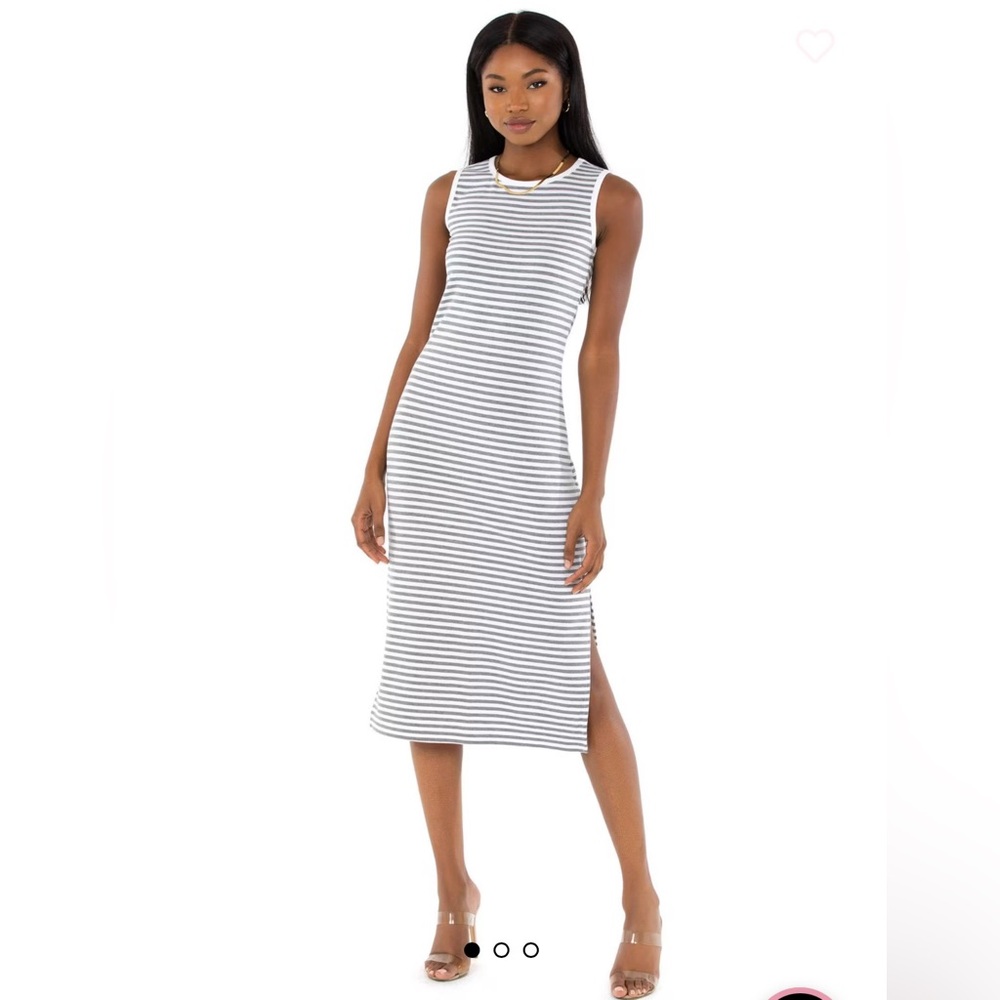 BB DAKOTA FRENCH TOAST STRIPED DRESS | 70% OFF Retail